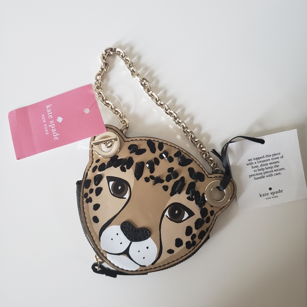 ❗SOLD❗Kate Spade | Run Wild Leopard Coin Purse - Picture 8 of 12